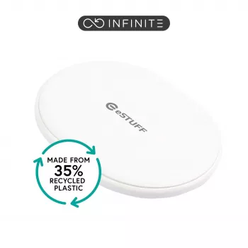 ESTUFF INFINITE (GRS) Bezprzewodowa słuchawka nauszna Bluetooth z lampką zajętości, redukcją szumów i ładowaniem USB-C