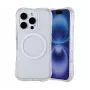 eSTUFF INFINITE PORTO przezroczyste magnetyczne etui na iPhone 12 Pro / iPhone 12 (GRS) ES67142101