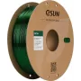 ESUN PETG+ 1,75mm przezroczysty zielony 1kg szpula papierowa filament do drukarki 3D PETG+175T-G1P1