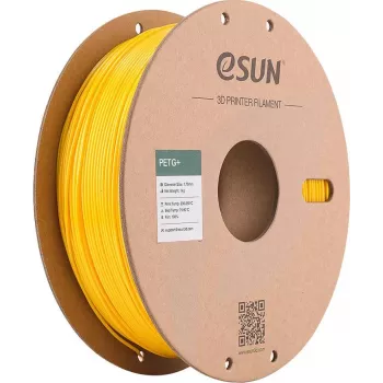 eSUN PETG+ Filament do drukarki 3D 1,75mm 1kg Żółta Szpula Papierowa PETG+175Y1P1