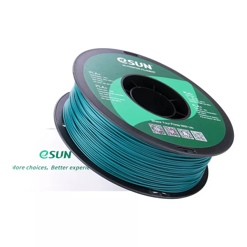 ESUN PLA+ 1,75 mm zielony 1 kg filament do drukarki 3D
