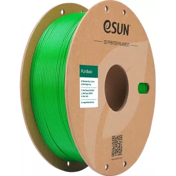 eSUN PLA Basic 1,75mm Zielony 1kg Filament do drukarki 3D PLA-BASIC175G1P1