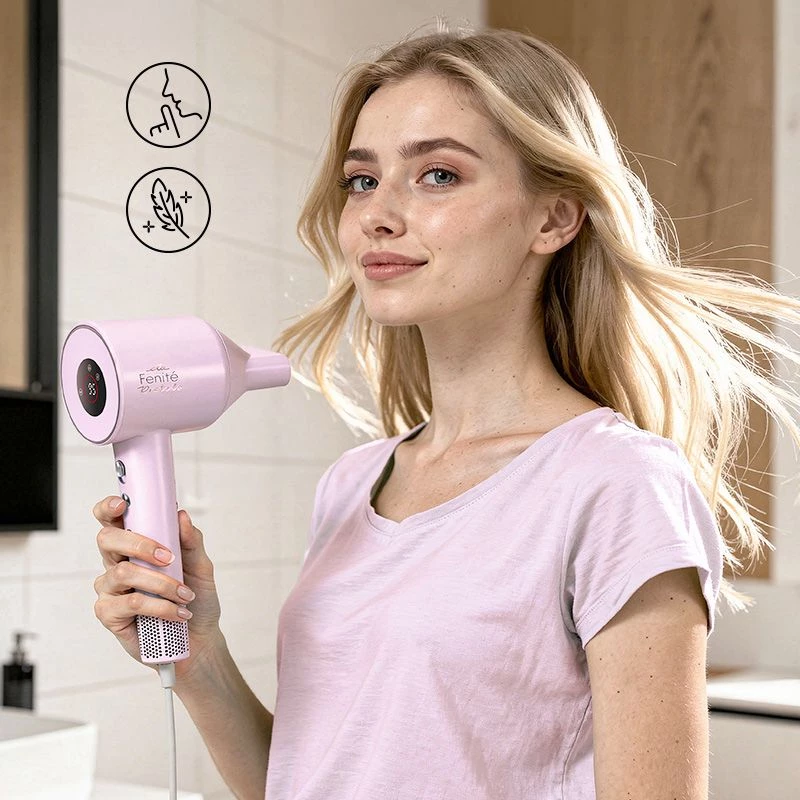 ETA Fenité Pastels Suszarka do włosów 1600 W Jonowa Jasnoróżowa z dyfuzorem