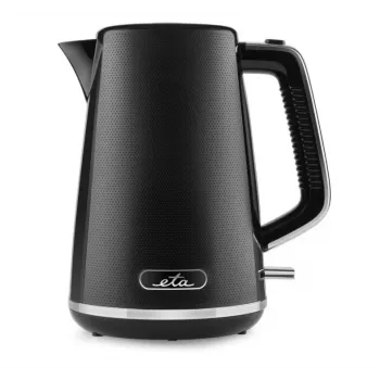 Czajnik elektryczny ETA Nora 1.7 L, 2200 W, czarny, bezprzewodowy z obrotową podstawą 360°