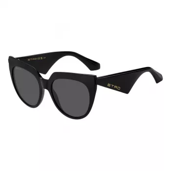 Etro damskie okulary przeciwsłoneczne ETRO0003S807 Havana Brown gradientowe kwadratowe 55mm