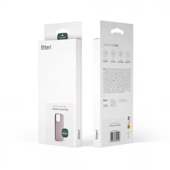ETTERI Silicone Mag Case do iPhone 16 Pro 6,3 cala Jasny Róż