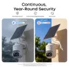 eufy eufyCam C36 solo 4K UHD Bezprzewodowa kamera solarna, biała