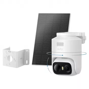 eufy eufyCam C36 solo 4K UHD Bezprzewodowa kamera solarna, biała