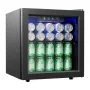 EUHOMY BR001-55BL 37L Beverage Display Cooler (Black)