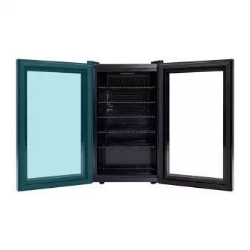 EUHOMY BR001-89BL 70L Beverage Display Refrigerator (Black)