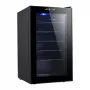 EUHOMY BR001-89BL 70L Beverage Display Refrigerator (Black)