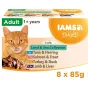 EUKANUBA IAMS DELIGHTS Land & Sea Collection in Jelly – Mokra karma dla kotów – 8x85g