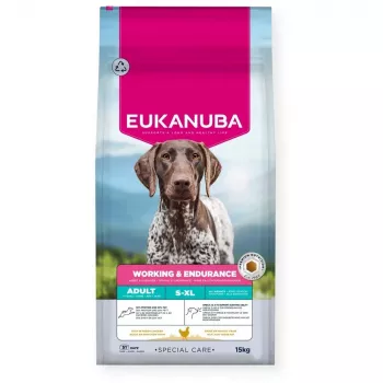 Eukanuba Working Endurance sucha karma dla psów z kurczakiem 15 kg