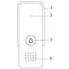 EURA ADP-24A3 Biały 2-przewodowy system domofonowy