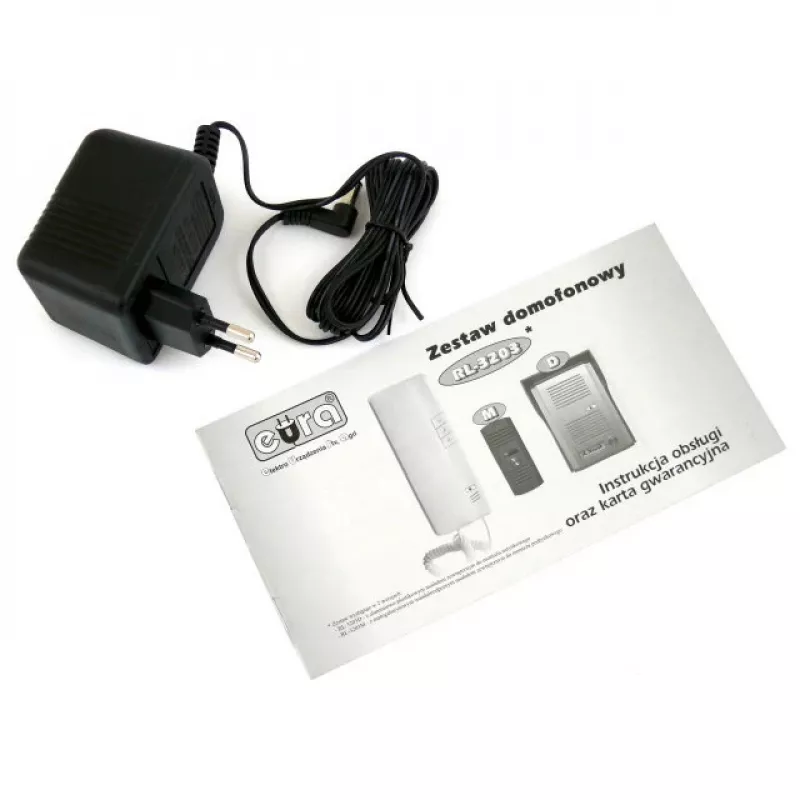Zestaw wideodomofonu EURA ADP-42A3 (RL-3203M) z 7-calowym ekranem TFT LCD - Biały