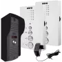 EURA ADP-51A3 DIFESA 1-Rodzinny System Domofonowy z 2 Słuchawkami, Biały
