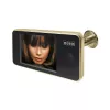 EURA VDP-01C1 ERIS Digitalny wizjer drzwiowy 3,2 inch LCD Złoty