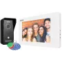 EURA VDP-76A3 7-calowy przewodowy wideodomofon z monitorem, biały