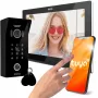 Eura VDP-99C5 Wideodomofon, 7 cali TFT LCD, WiFi, RFID, Tuya Smart, Czarny