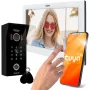 EURA VDP-99C5 Wideodomofon, 7-calowy ekran dotykowy, WiFi, RFID, Tuya, Biały