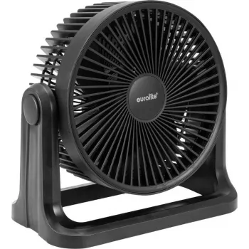 EUROLITE AKKU AF-10 Mini cichy wentylator czarny 23 cm Ø zasilany bateryjnie do 11,5 h