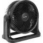 EUROLITE AKKU AF-10 Mini cichy wentylator czarny 23 cm Ø zasilany bateryjnie do 11,5 h