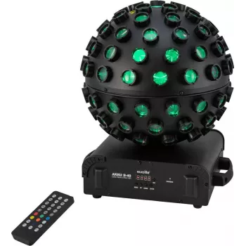 EUROLITE AKKU B-40 Laser Strahleneffekt AIR RGBW z laserem RG i zasilaniem akumulatorowym