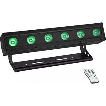 EUROLITE AKKU IP BAR-6 Entry QCL QuickDMX IP65 LED belka świetlna RGBW z zasilaniem bateryjnym