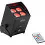 EUROLITE AKKU IP UP-4 Plus HCL Spot CRMX MK2 IP65 4x10W RGBWA/UV akumulator 13,5h