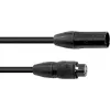 Kabel DMX EUROLITE SEC-1 IP65 3-pin 15m czarny do użytku zewnętrznego