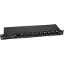 EUROLITE DMX Split 8X Splitter 3-pin Galvanicznie Izolowany 19 cali Rack 1U