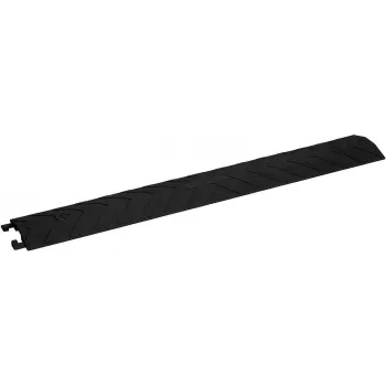 EUROLITE DRO-1 Rampa ochronna do kabli, 5-kanałowa, czarno-żółta, nośność 2000 kg, 91,5 cm