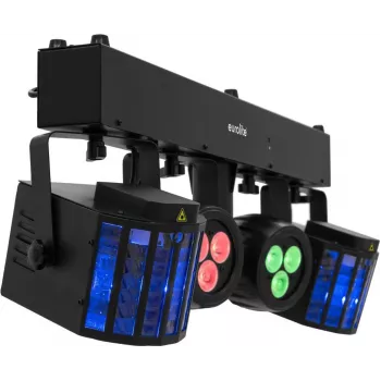 EUROLITE LED KLS-120 Laser FX II Kompaktowy Zestaw Oświetleniowy 42109650