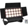 EUROLITE Multiflood IP 18x10W RGBW Wash CRMX IP65 LED naświetlacz scenowy czarny
