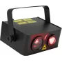 EUROLITE PolarStar RGB Laser 193mW Efekt Rozgwieżdżonego Nieba i Zorzy Polarnej DMX Czarny