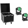 EUROLITE Zestaw 2x LED IP TMH-W285 Hypno Moving-Head Wash IP65 + Flightcase z kółkami