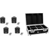 EUROLITE Zestaw 4x AKKU TL-3 TCL QuickDMX + Walizka z funkcją ładowania 20000399