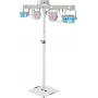 EUROLITE Zestaw LED KLS Laser Bar FX Light Set Biały + Statyw głośnikowy BPS-2 Biały 20000920