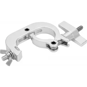 EUROLITE TH-220 Quick-Lock Hak do kratownicy SLIM Srebrny 44-50 mm 100 kg WLL