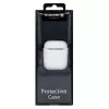EVELATUS Apple AirPods Case EAC05 White - Silikonowe etui ochronne z karabińczykiem