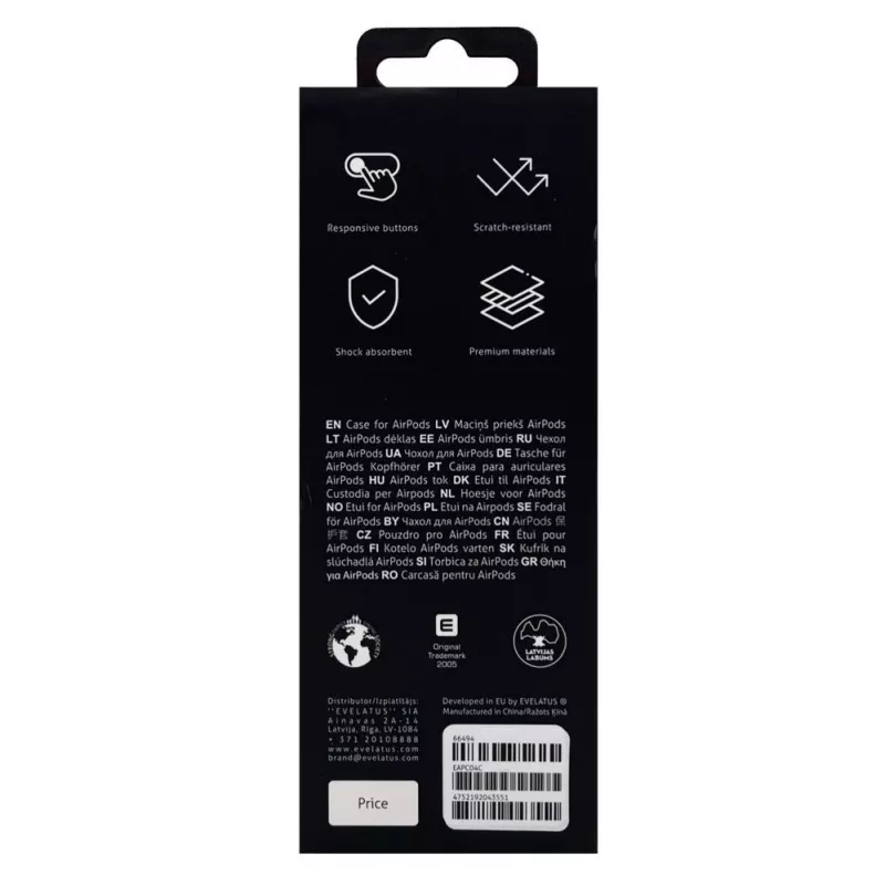 Evelatus Apple AirPods Pro Case EAC04 Coral