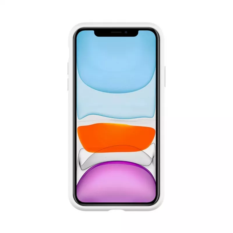 Evelatus Apple iPhone 11 Premium Soft Touch Silikonowe etui biały