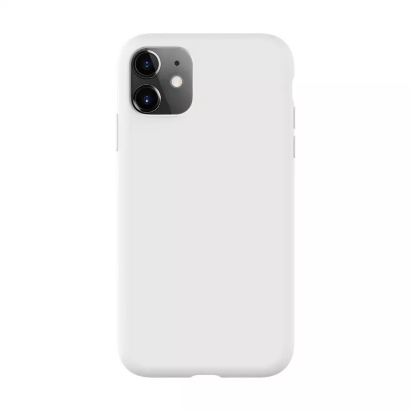 Evelatus Apple iPhone 11 Premium Soft Touch Silikonowe etui biały
