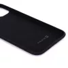 Evelatus Apple iPhone 11 Pro Max Nano Silikonowe etui Soft Touch TPU Czarny