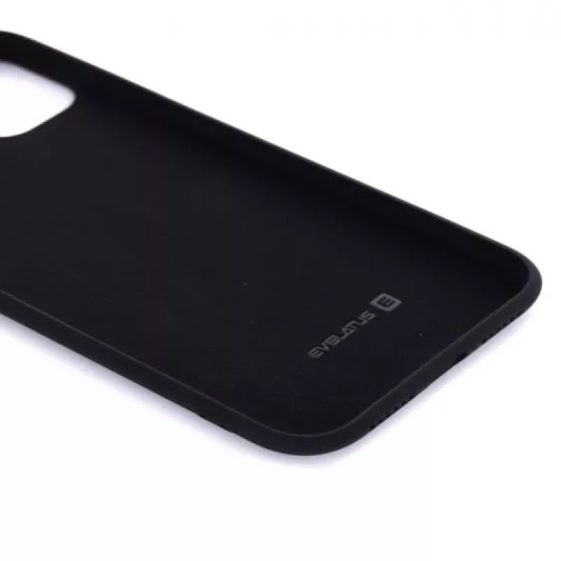 Evelatus Apple iPhone 11 Pro Max Nano Silikonowe etui Soft Touch TPU Czarny