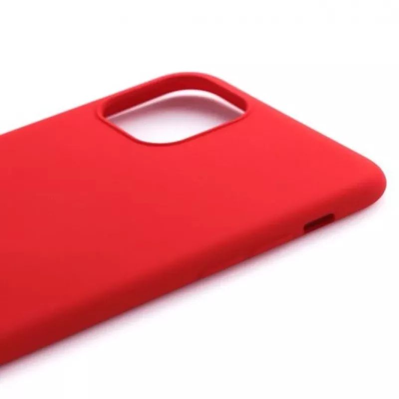 Evelatus Apple iPhone 11 Pro Max Nano Silicone Case Soft Touch TPU Red