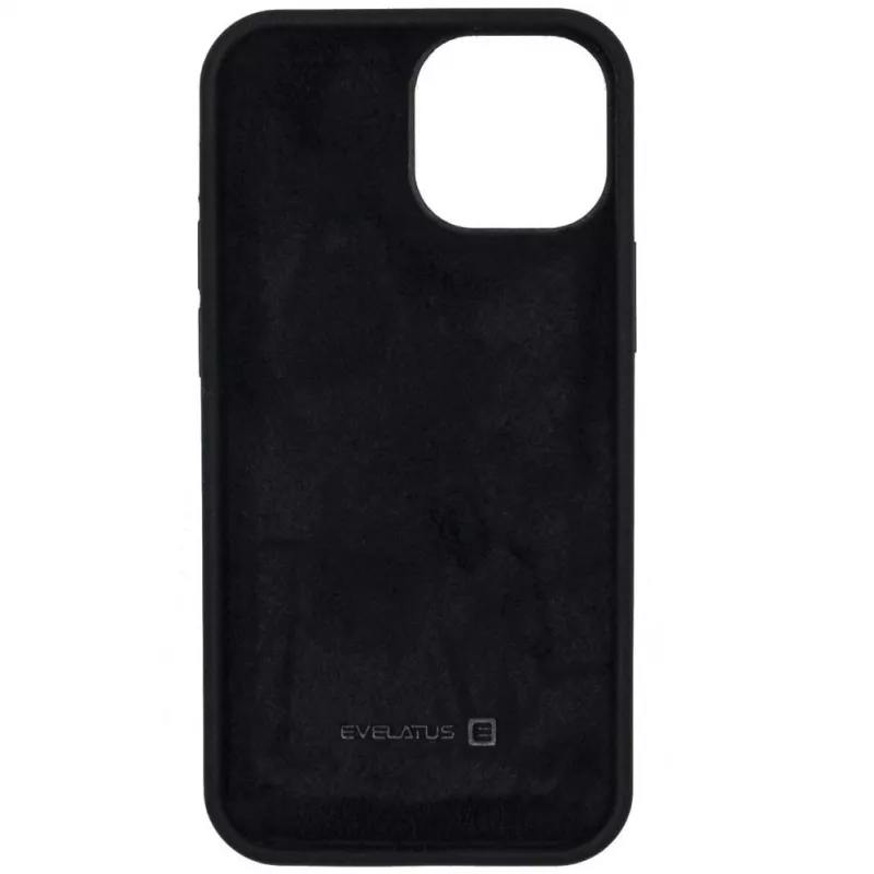 Evelatus Apple iPhone 11 Pro Max Premium etui silikonowe Soft Touch czarne