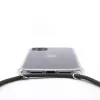 Evelatus Apple iPhone 11 Silikonowe przezroczyste etui z naszyjnikiem TPU pasek przezroczysty