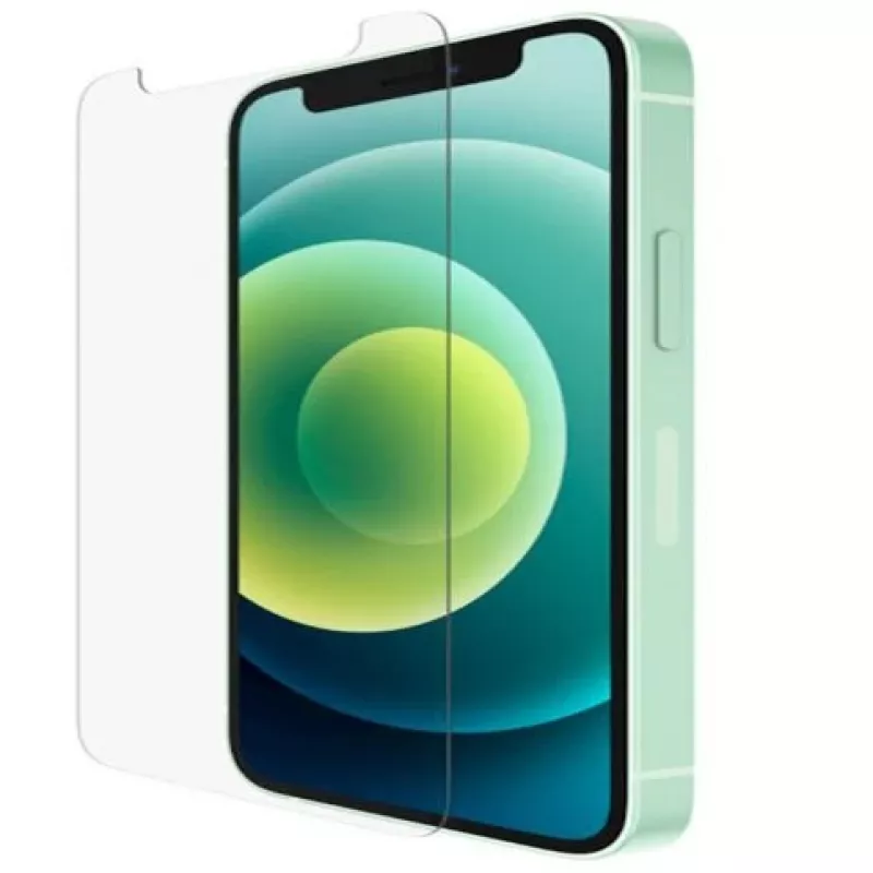 Evelatus Apple iPhone 12/12 PRO 6.1'' 0.26 mm Flat Clear Glass Tempered Glass Screen Protector