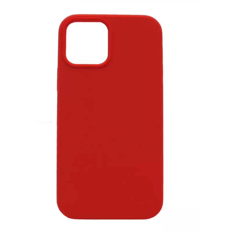 Evelatus Apple iPhone 12/12 Pro Nano Silicone Case Soft Touch TPU Red